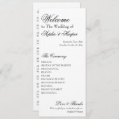 Programme Simple, polyvalent, élégant noir et blanc (Devant / Derrière)