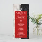 Programme Simple Red Wedding (Debout devant)