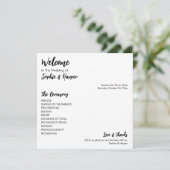 Programme Simple Versatile moderne Décontracté noir & blanc (Debout devant)