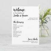 Programme Simple Versatile moderne Décontracté noir & blanc (Debout devant)