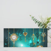 Programme Skeleton Keys on Green Background (Debout devant)