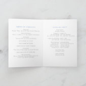 Programme Ski moderne pistes Montagne Mariage d'hiver (Intérieur)