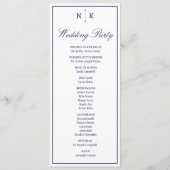 Programme Sophistiqué et classique (Dos)