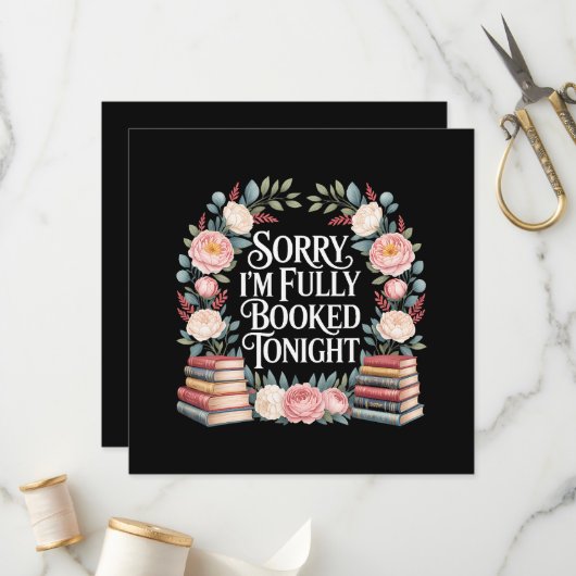 Programme Sorry I'M Fully Booked Tonight (Devant/Arrière en situation)