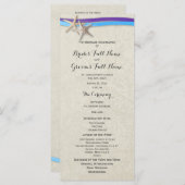 Programme Starfish et Ribbon D violet et bleu (Devant / Derrière)