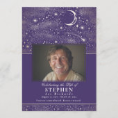 Programme Stars Célébration de la vie Photo Funérailles comm (Devant)