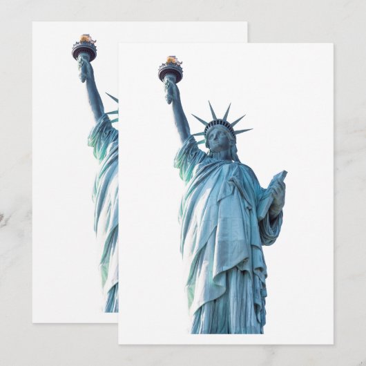 Programme Statue de la liberté (Devant / Derrière)