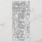 Programme subtil de mariage de Parties scintillant (Dos)