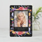 Programme Succulents Floral Photo Memorial Service (Debout devant)