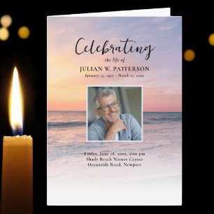 Programme Sunset Beach Photo Célébration des funérailles de 