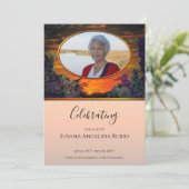 Programme Sunset Celebration of Life Order of Service 2584 (Debout devant)