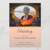 Programme Sunset Celebration of Life Order of Service 2584 (Devant)