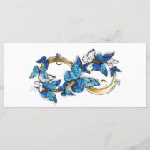 Programme Symbol Infinity of Blue Morpho Butterflies (Devant)