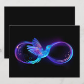 Programme Symbole de Neon Infinity par Glowing Hummingbird (Devant / Derrière)