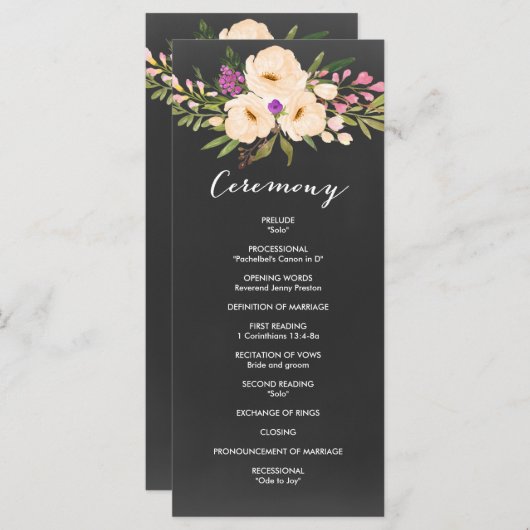 Programme Tableau de montage Anémonique Rustique (Devant / Derrière)