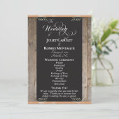 Programme Tableau sur Bois - Mariage Abricot (Debout devant)