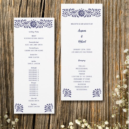 PROGRAMME TALAVERA MEXICAIN BLEU