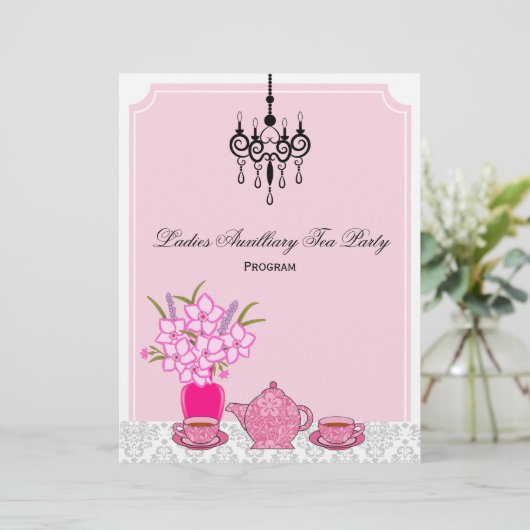 Programme Tea Party (Debout devant)