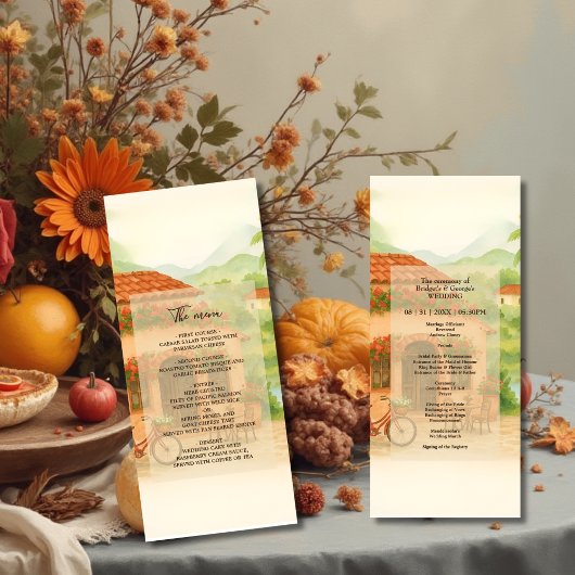 Programme Terracotta Hacienda espagnole Destination Mariage
