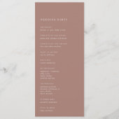 Programme Terre cuite | Mariage de monogramme de filigrane d (Dos)