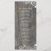 Programme tourbillons fleuris dentelle mariage campagnard pr (Dos)