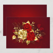 Programme Trois Roses de bijoux (Devant / Derrière)