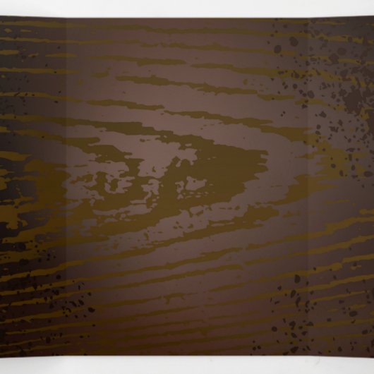 Programme Trois Volets Arrière - plan en bois avec cheval de mer mécaniqu (Intérieur au milieu)