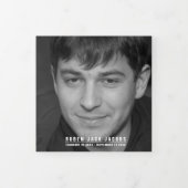 Programme Trois Volets Black white Funérailles service mono photos person (Protection)