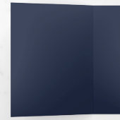 Programme Trois Volets Bleu marine (Intérieur en premier)
