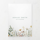 Programme Trois Volets Brochure sur le Fleur sauvage d'été (Page de couverture)