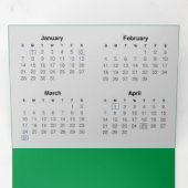 Programme Trois Volets Calendrier des voyages Italie 2024 Digital Nomad V (Intérieur en premier)