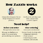 Programme Trois Volets Classic Elegant 2-Photo Funeral/Memorial