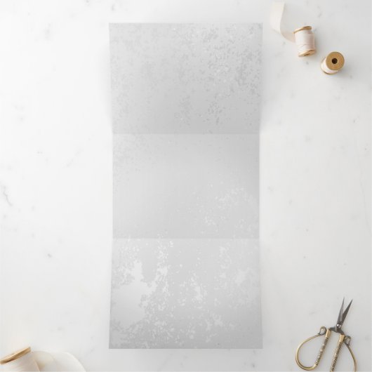 Programme Trois Volets Composition des White and Blue Butterflies (Intérieur)