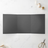 Programme Trois Volets Créez Votre Propre Conception Personnalisée gris f (Intérieur)