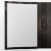 Programme Trois Volets Dragonflies de Steampunk sur arrière - plan rayé b (Intérieur en premier)