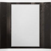 Programme Trois Volets Dragonflies de Steampunk sur arrière - plan rayé b (Intérieur au milieu)