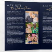 Programme Trois Volets En Mémoire Amoureuse Mémorial moderne de 14 photos (Intérieur en premier)