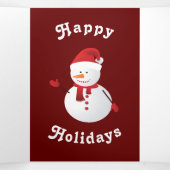 Programme Trois Volets Famille Christmas (Intérieur au milieu)