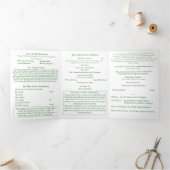 Programme Trois Volets Le Mariage Catholique des Deux Cœurs (Intérieur)