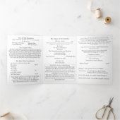 Programme Trois Volets Le Mariage Catholique des Deux Cœurs (Intérieur)