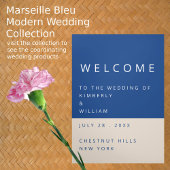 Programme Trois Volets Lettre de bienvenue Mariage Marseille Bleu Itinéra