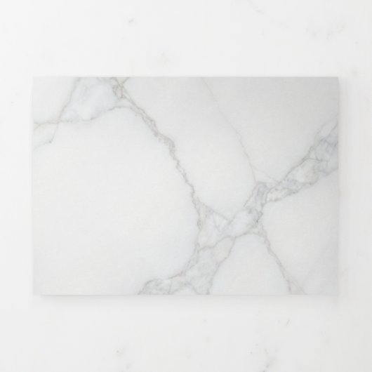 Programme Trois Volets Marbre Blanc (Page de couverture)