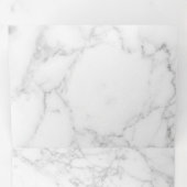 Programme Trois Volets Marbre Blanc (Intérieur en premier)