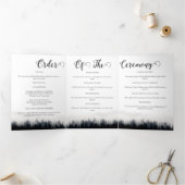 Programme Trois Volets Mariage de la nature de la forêt d'épinette brune (Intérieur)