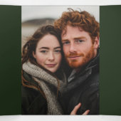 Programme Trois Volets Mariage traditionnel irlandais de la photo Celtic  (Intérieur au milieu)