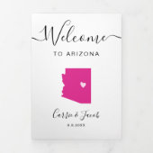 Programme Trois Volets N'importe quelle couleur Arizona Mariage sac de bi (Page de couverture)