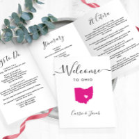 N'importe quelle couleur Ohio State Map Mariage Bi