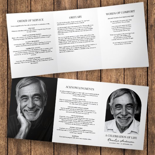 Programme Trois Volets Photo Arc Moderne Célébration De La Vie