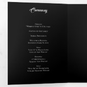 Programme Trois Volets Ravens Mariage gothique (Intérieur en premier)