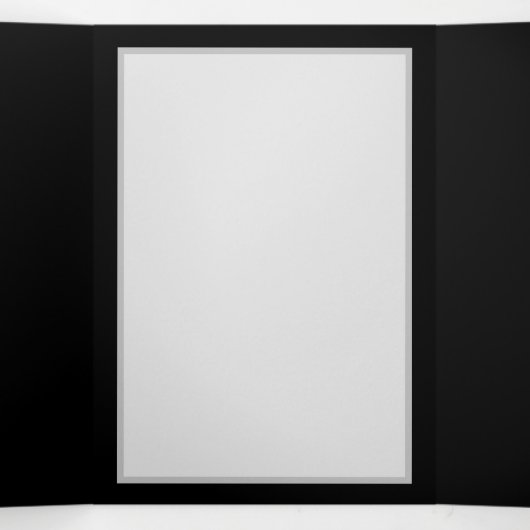 Programme Trois Volets Rose bleu brûlant (Intérieur au milieu)